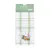 Cotton Waffle Kitchen Towel Home Line Forest Green Stripe with embroidery 45x70 cm 180064