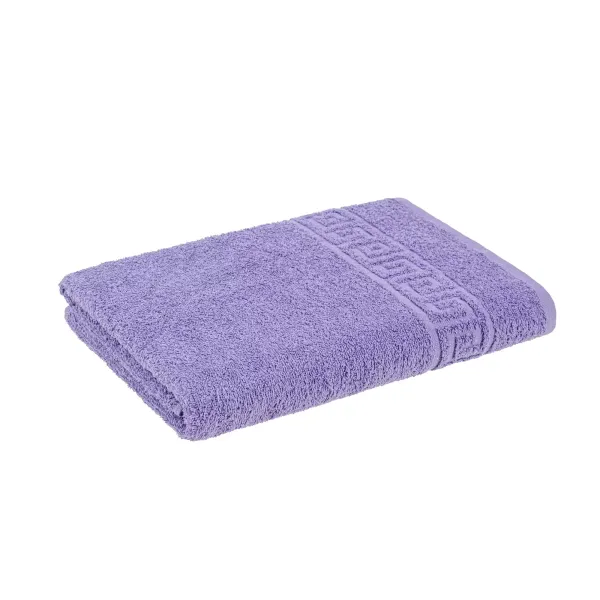 Terry towel with border 70x140 cm (purple) 173447