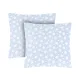 Calico pillowcases (2 pcs.) "Zori in peas" (light blue) 70x70 cm 183255 small