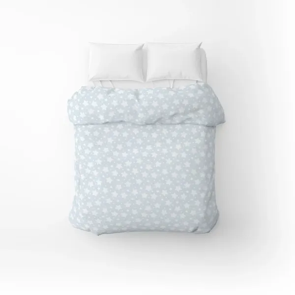 Home Line calico duvet cover &quot;Zori in peas&quot; (light blue) 145x215 cm 183220