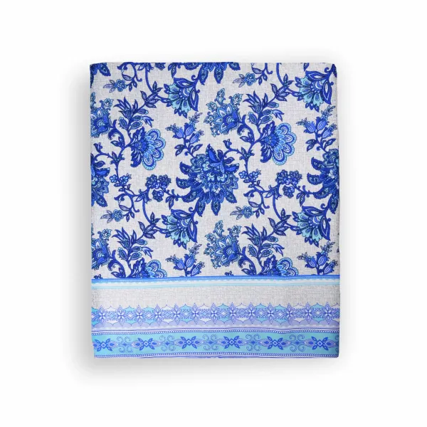 Cotton Canvas Tablecloth Home Line Blue 150x180 cm 129071