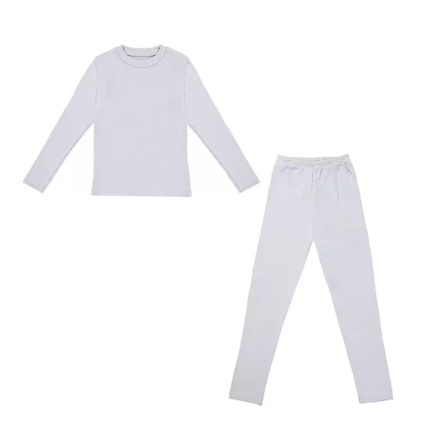 Set of childrens thermal underwear gray 110-116 (5-6 years) 180313