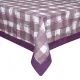 Tablecloth Home Line "Cell with purple frame" 140x180cm 161219 small