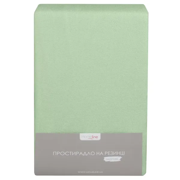 Home Line terry sheet with elastic (green) 160x200x20cm 155239