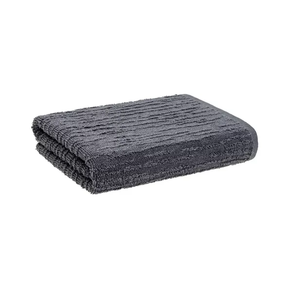 Cotton Terry Towel Home Line 50x90 cm Grey 175735
