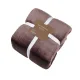 Fleece Plaid  Dark Chocolate 195x220cm 183201 small