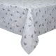 Cotton Canvas Tablecloth Home Line Walking with Chickens Grey 120x150 cm 183919 small