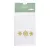 Cotton Waffle Kitchen Towel Home Line Snowflake White with embroidery 45x70 cm 180067