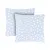 Set of 2 Cotton Pillowcases Home Line Polka Dot Stars Light Blue 70x70 cm 183255