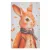 Flat Large Scale Waffle Pique Printed Sheet Home Line  Readhead Bunny 145x215 cm 193296