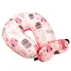 Home Line travel pillow and eye patch "Pink Owls" 30x30cm 179149 small