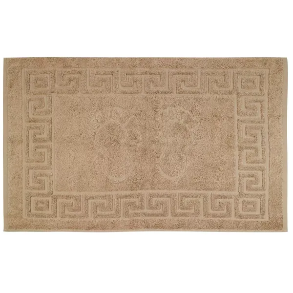 Terry towel (mat) Home Line "Legs" (coffee), 50x70 cm 125403