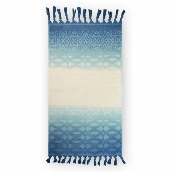 Terry towel Home Line "Ocean" (blue), 68x127cm 126260