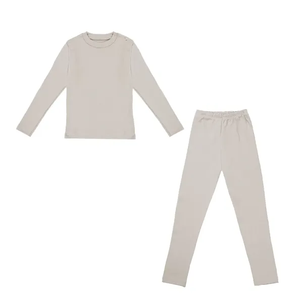 Set of childrens thermal underwear light beige 96-104 (3-4 years) 180311