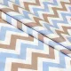 Single Cotton Bedding Set Home Line Zig Zag Blue Brown 175852 (187) small