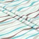 Home Line calico bed sheet "Turquoise wave" 145x215 cm 165389 (339) small