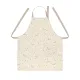 Cotton Canvas Apron with an adjustable tie Hens Beige 182684 small