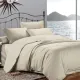 Double Satin Bedding Set Home Line Satin Lux Beige 155258 small