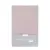 Fitted Terry Bed Sheet 90x200 cm Grey Pink 174312