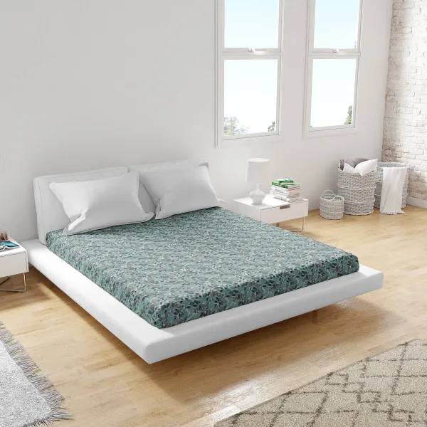 Flat Cotton Bed Sheet Home Line Olives in the Leaves  215x240 cm 187486