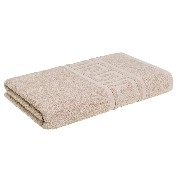 Terry border towel 70x140 cm (beige) 179753