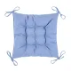Cotton Canvas Sitting Pillow with Ties Home Line Denim Greta Gray 40x40 cm 180144 small