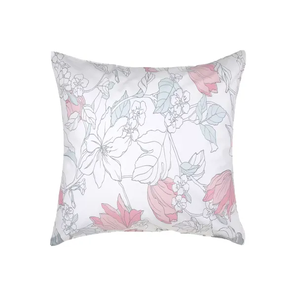 Calico pillowcases "Spring Evening" (gray-pink) 70x70cm 173847