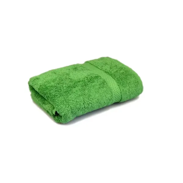 Cotton Terry Towel Home Line Green 40x70 cm 138659