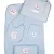 Set of terry towels for bathing 5 pcs. Home Line "Eterebit baby" (blue) 56704