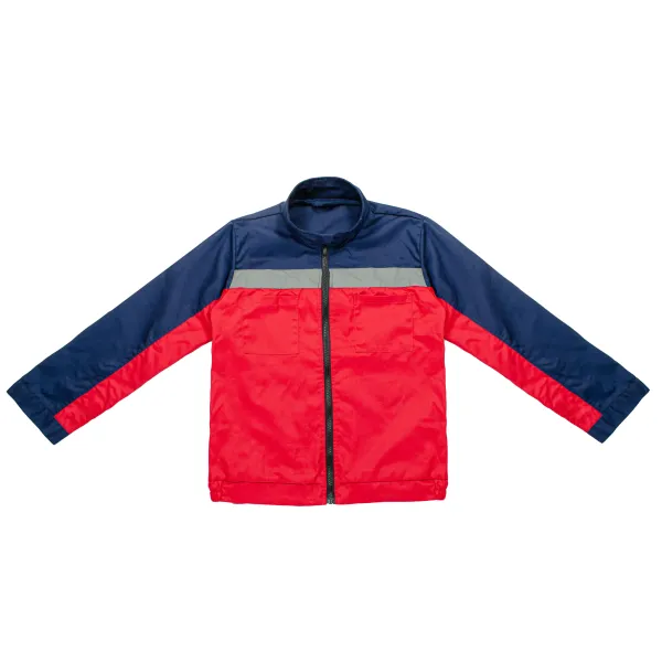 JACKET WITH REFLECTIVE ELEMENTS