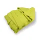 Children's terry bathrobe with a hood (green) 9-10 years 145927 small