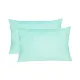 Calico pillowcases (2 pcs.) "Cell" (turquoise) 50x70 cm 173843 small