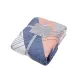 Microfiber quilted bedspread &quot;Diagonal&quot; (white) 210x220cm 175486 small
