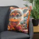 Decorative pillow Home Line Fox with Candle 45х45 cm 189232 (595) small