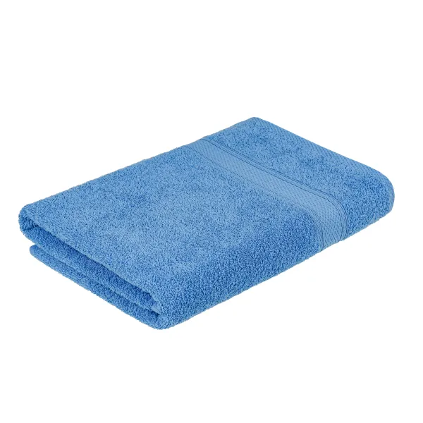 Border terry towel 70x140 cm (blue) 181823