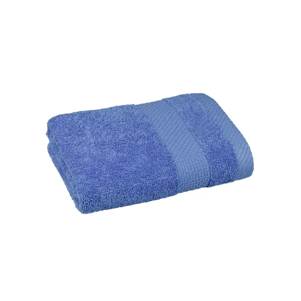 Terry towel with border (blue) 40x70 cm 165656