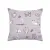 Decorative pillow Home Line Cats in the Kitchen Grey Lilac  40x40 cm 175283