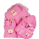 Set of terry towels for bathing 4 pcs. Home Line "Etebir Baby" (pink) 56702 small