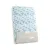 Fitted Cotton Jersey Bed Sheet Home Line Blue Flowers 200x200 cm 150712