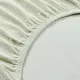 Fitted Cotton Knitted Terry  Bed Sheet  Home Line  Light Olive 140x200 cm  193949 (960) small