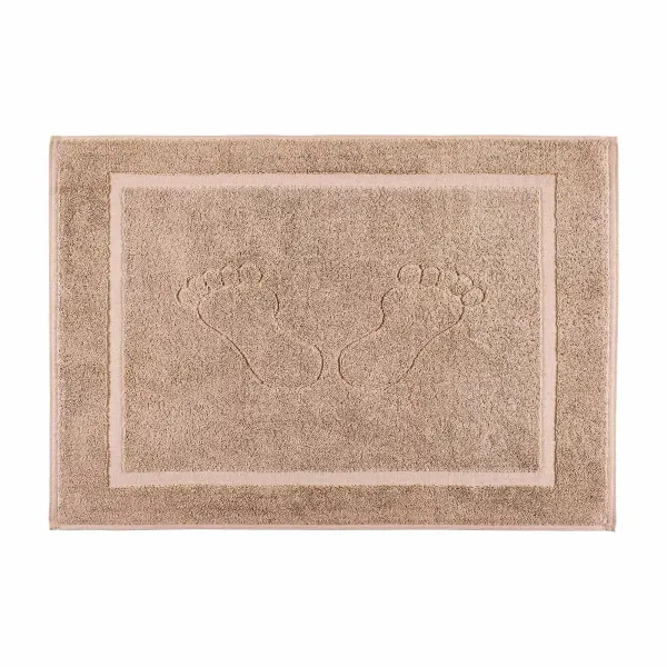 Terry rug 50x70cm "With legs and frame" (coffee) 177342