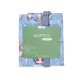 Apron with an adjustable ties Home Line  Leprechaun on  Blue  178996 (505) small