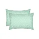 Calico pillowcases (2 pcs.) "Pea" (white on green) 50x70 cm 178722 small