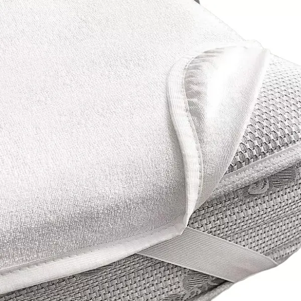 Waterproof terry mattress pad with elastic on the corners 160x200cm 136553