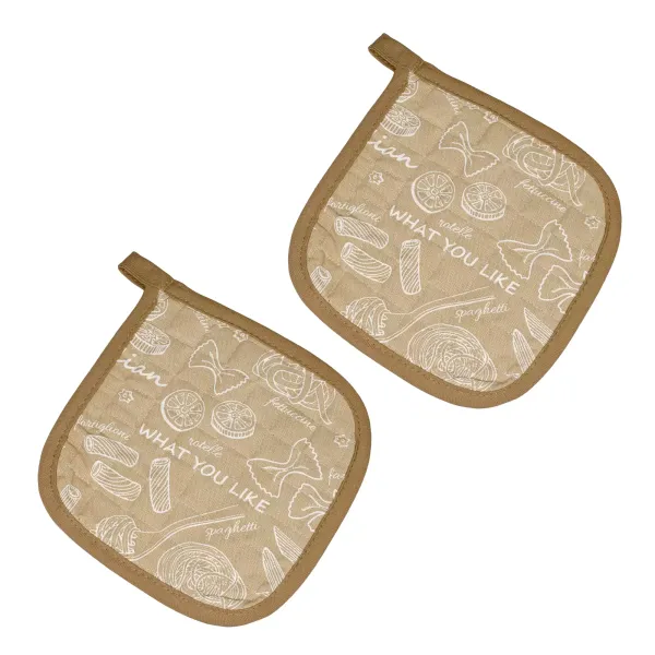 Home Line Pasta Pot Holder set Beige 20x20cm 170131