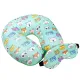 Travel Pillow and Eye Patch Home Line  Menthol Animals 30x30cm 179138 small
