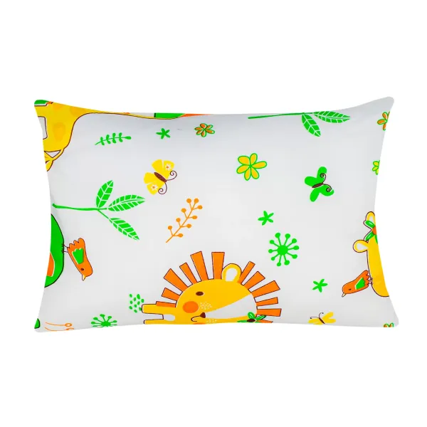Cotton Children's Pillowcase Home Line Madagascar Yellow, Green 50x70cm 163829