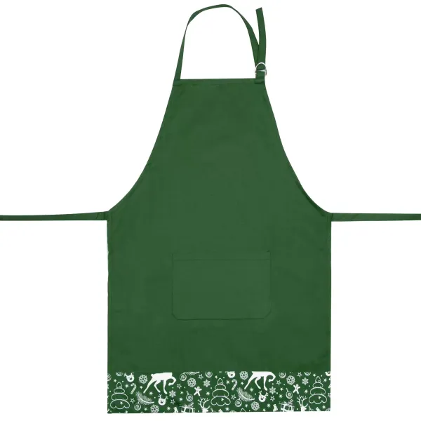 Apron with adjustable tie (green) 159438