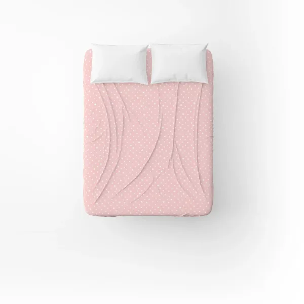 Home Line calico bed sheet "Pea" 150x212 cm (pink) 176190