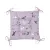 Cotton Canvas Sitting Pillow with Ties Home Line Haw-haw Grey Lilac  40x40 cm 178517